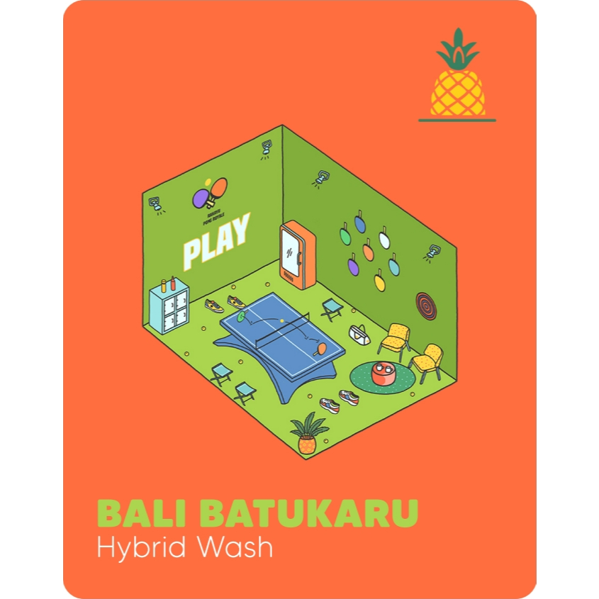 

Kopi Arabika Bali Batukaru Hybrid Wash | 200gr - 200 gram