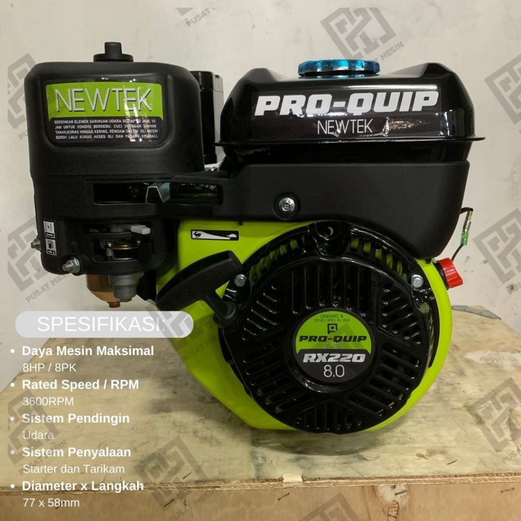 Engine Pro-Quip USA RX220 – 8HP