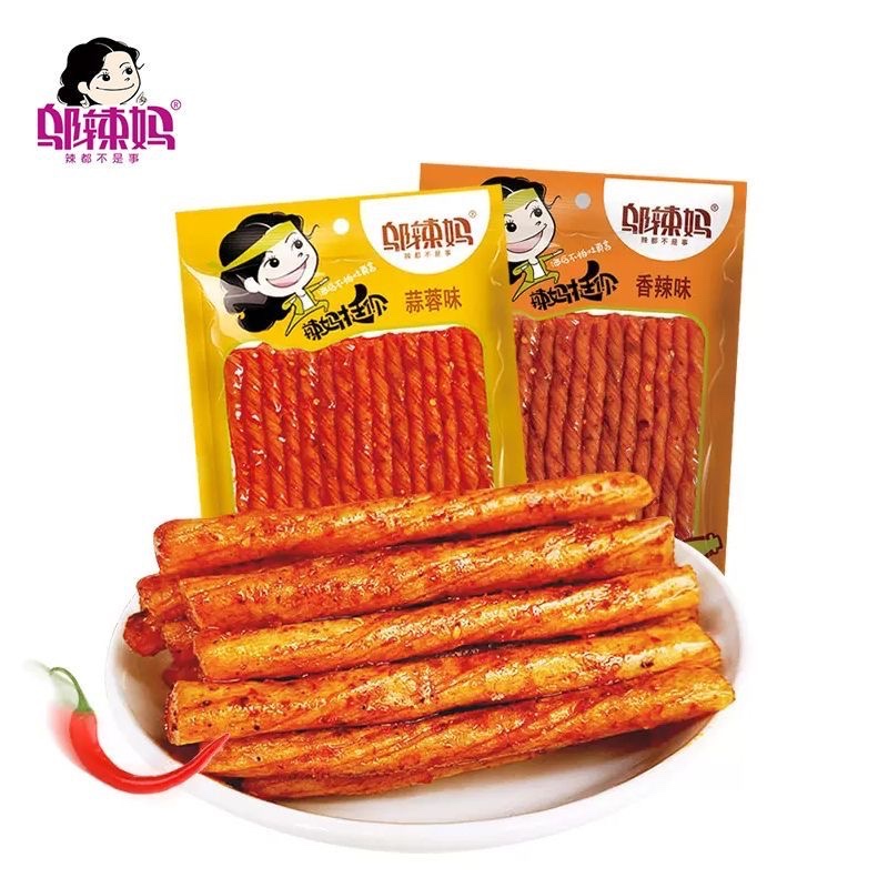 

邬辣妈豆筋辣条 70g WULAMA latiao cemilan latiau siap saji