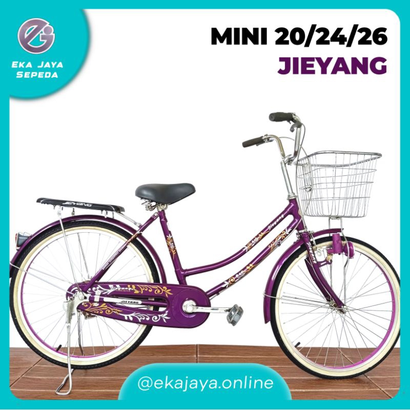 Sepeda Mini Anak Perempuan Ukuran 20 24 26 JIEYANG Classic