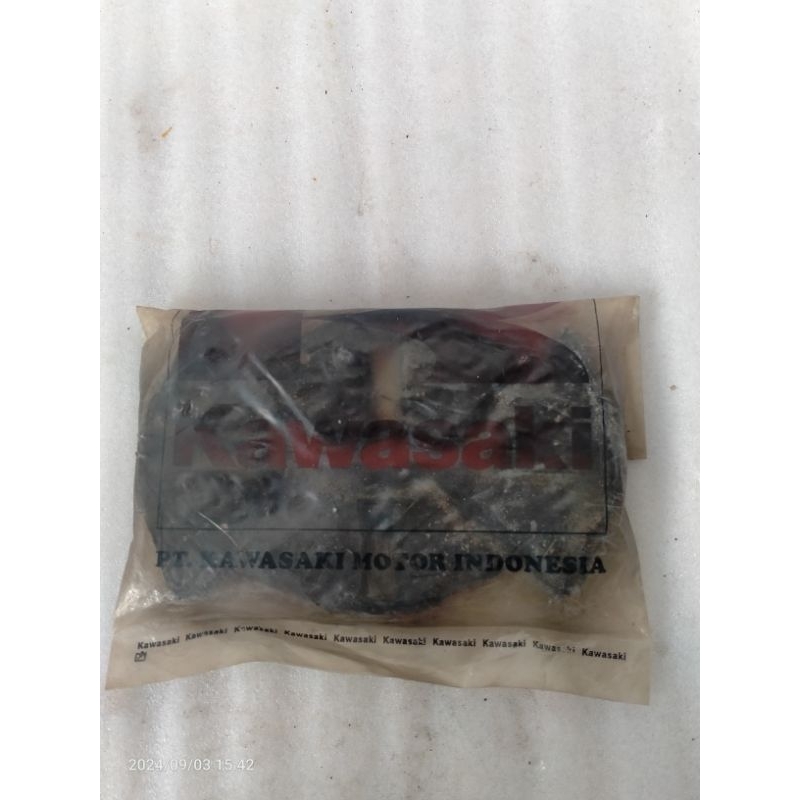 karet damper dumper bantalan snap nap gear gir tromol trombol belakang original ori kawasaki kaze bl