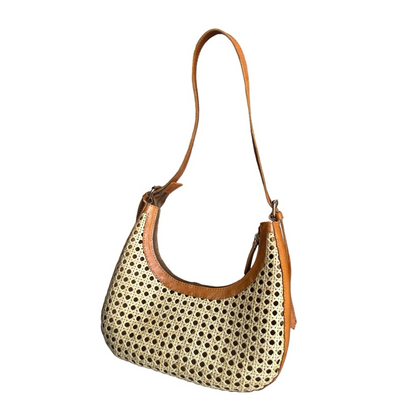 Tas Wanita/ Tas Anyaman Wanita/ Tas Anyaman Rotan/ Tas Rotan/ Tas Anyaman Rotan Premium