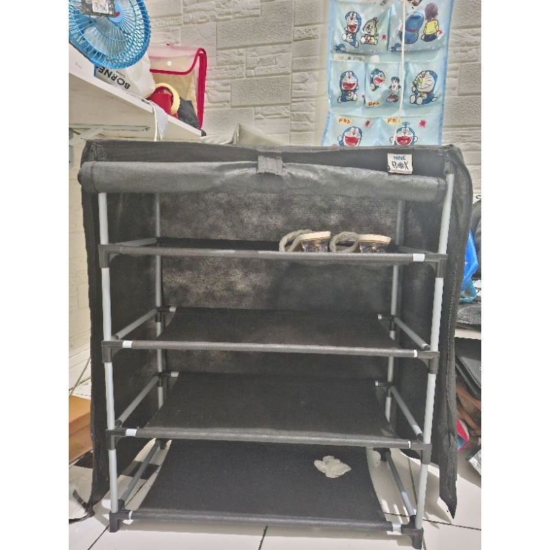 SEPATU DORAEMON AEROSTREET | RAK SEPATU NINE BOX PRELOVED