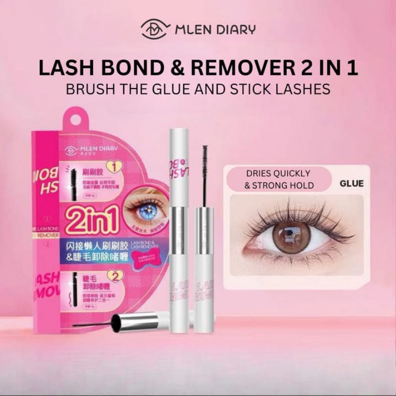 Mlen Diary Lash Bond & Remover 2 in 1
