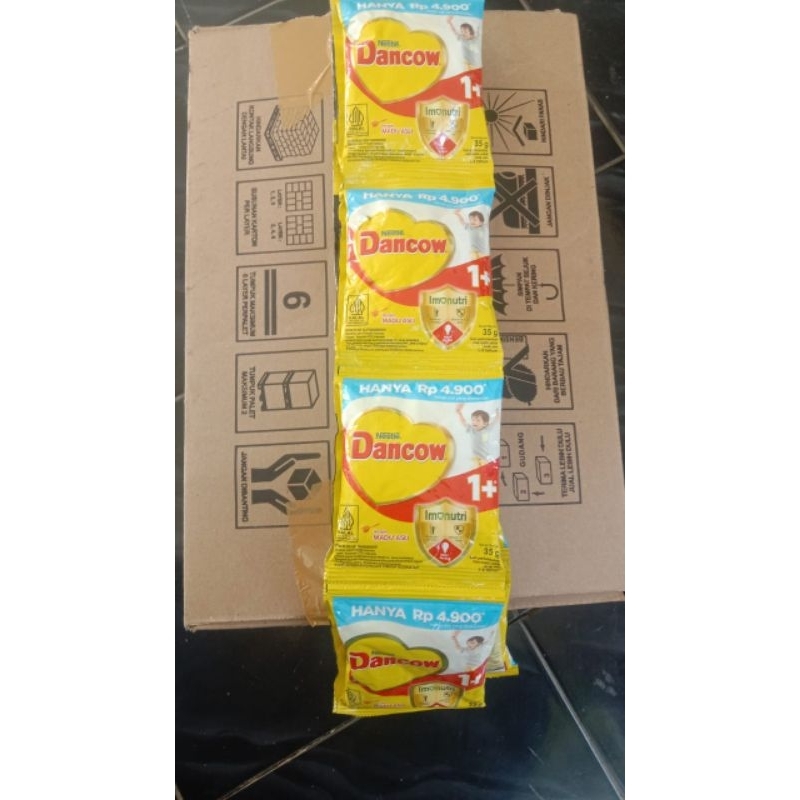 

Dancow 1+ madu saset 35gr renceng isi 8 pcs termurah/ Dancow 1+ madu /Dancow untuk anak 1 tahun