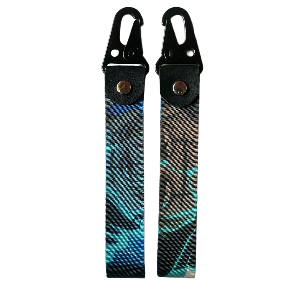 keychain anime jujutsu kaisen choso - keychain webbing carabiner anime