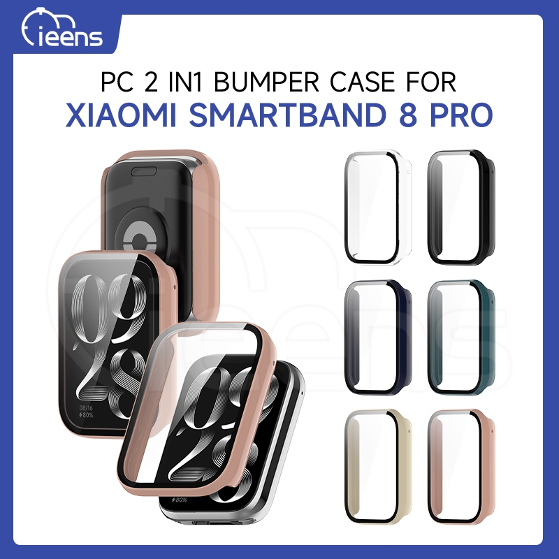 Xiaomi Band 8 Pro  case Bumper HardCase 2 in 1 Casing Hard Case PC Anti Gores Xiaomi Mi Band 8 Pro
