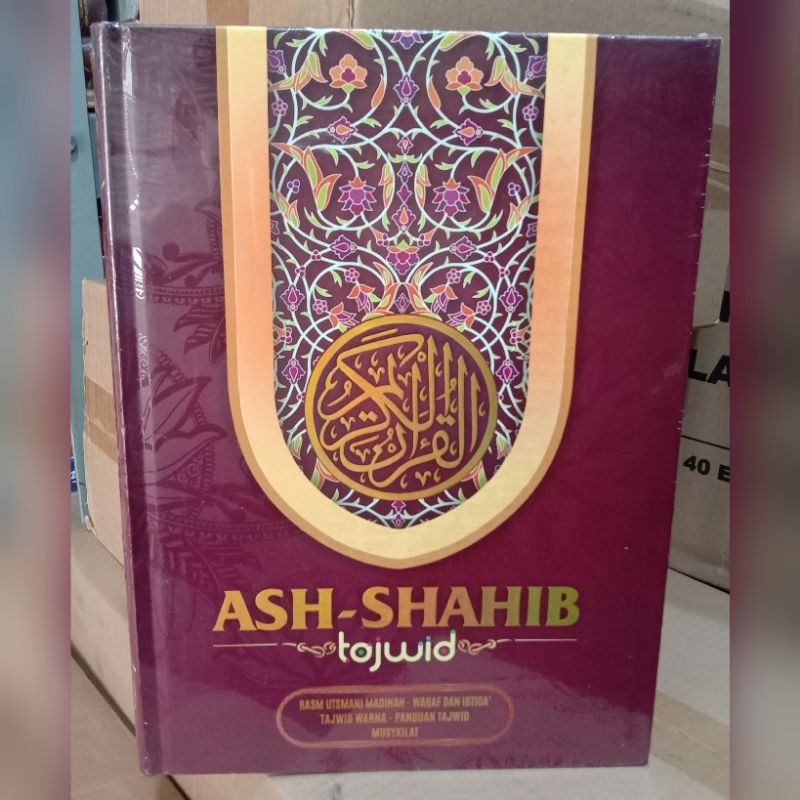 Al-Qur'an Terjemah dan Non Terjemah Ash-Shahib Tajwid Warna Besar