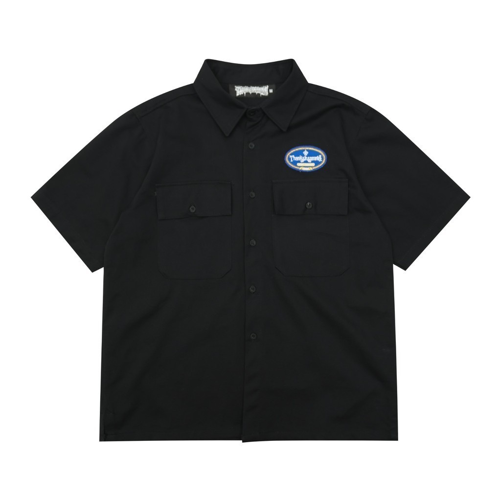 Thanksinsomnia - Workshirt Sunniva Black