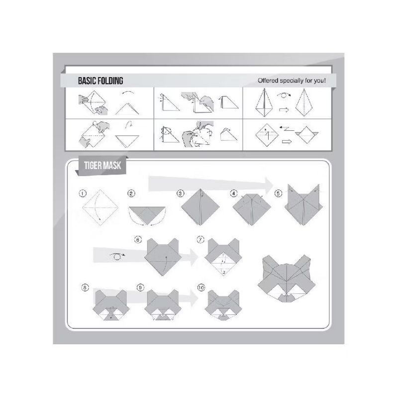 

origami sidu ukuran 14x14 100 lembar
