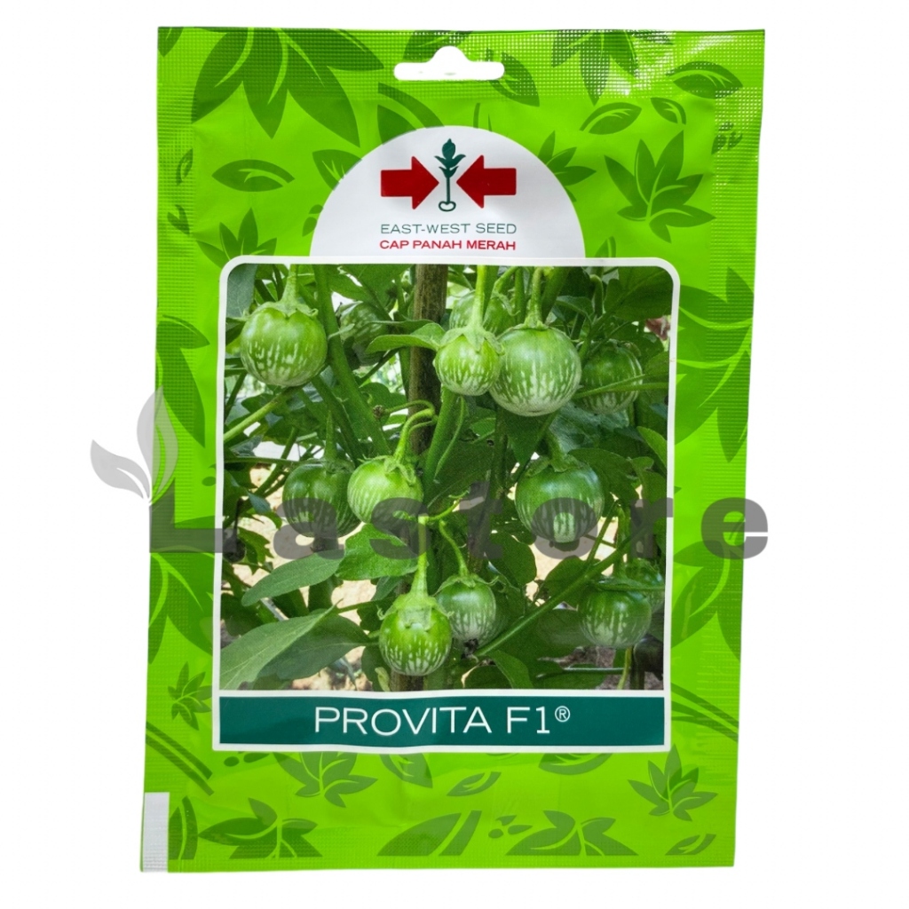 Benih Terong Bulat PROVITA F1 Isi 400 Butir Cap Panah Merah