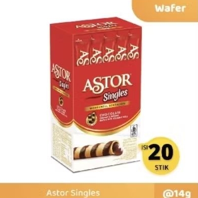 

ASTOR SINGLE 1box isi 20stiks/COKLAT ASTOR