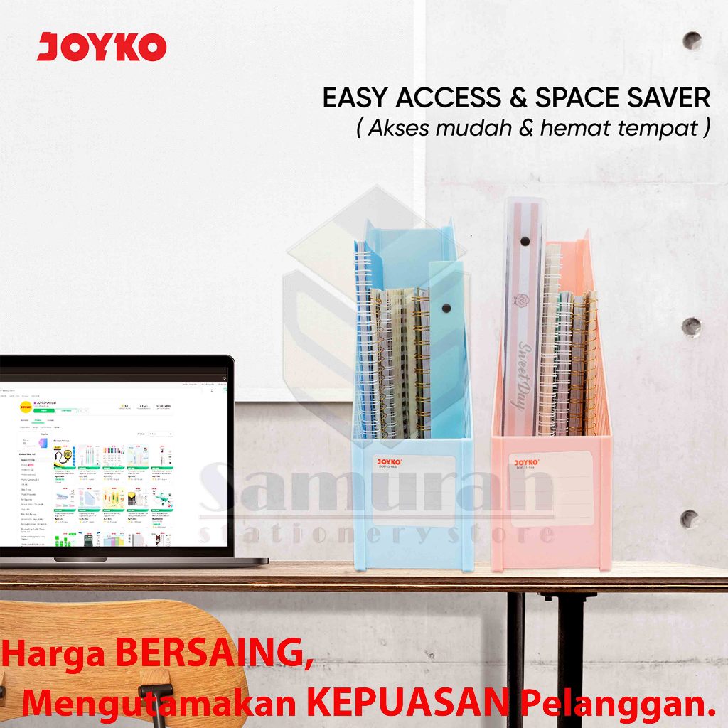 

Box File Rakit JOYKO BOF 13 Plastik Warna Biru - Pink / Box Dokumen Kantor Lepas - Pasang Portable