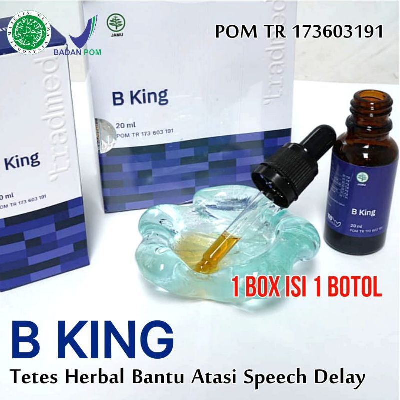 b king nutrisi otak untuk speech delay, adhd, hiperaktif, autis, down syndrom dan kesehatan lainnya