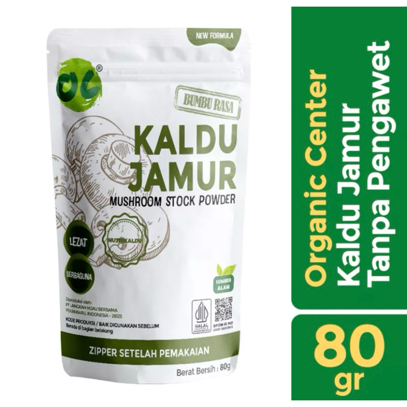 

Organic center Kaldu Jamur non MSG