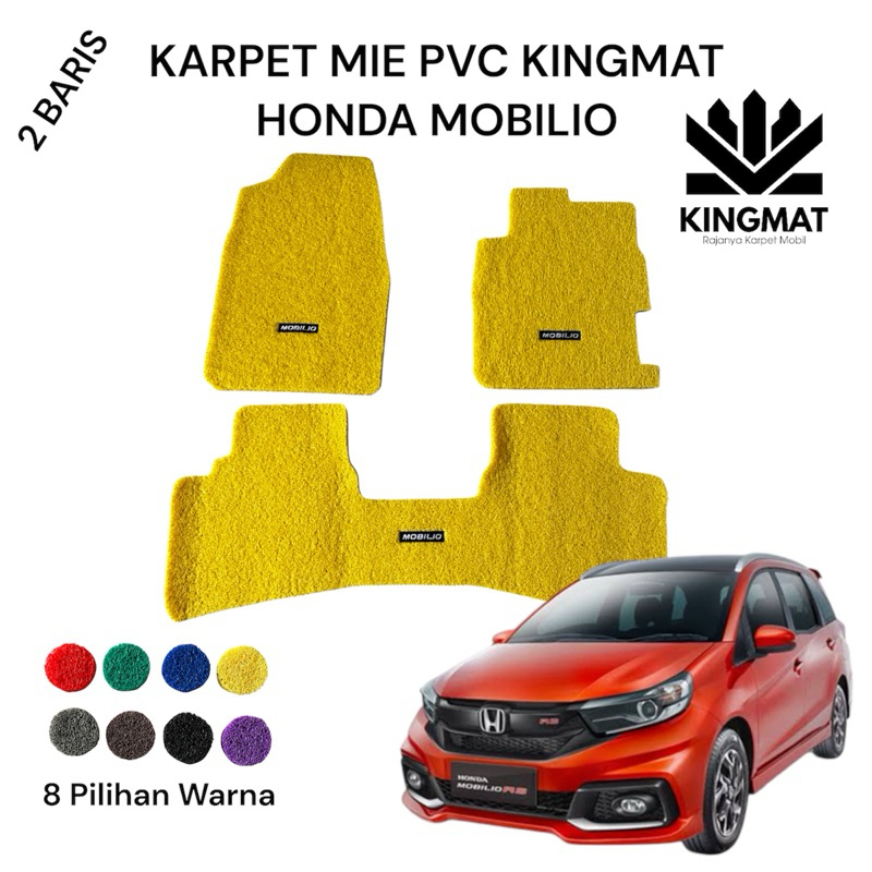 Karpet Mobil Honda Mobilio - 2 Baris / Karpet Mie Mobilio / Aksesoris Mobil Mobilio /