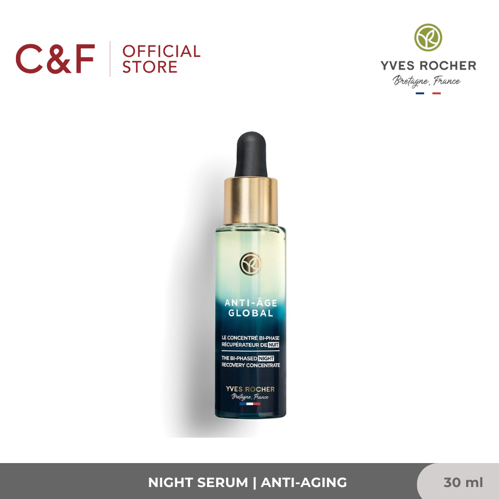C&F - Yves Rocher Anti Age Global Night Serum 30 ml