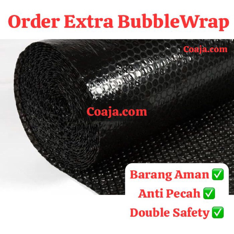 

Extra Bubble Wrap | Bubble Wrap Tambahan | Bubble Wrap Untuk Tambahan Produk | Pelindung Tambahan