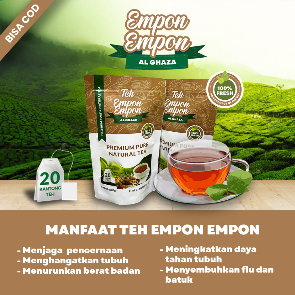 

Teh Empon Empon Alghaza / Teh Celup Empon Empon / Teh Empon Empon