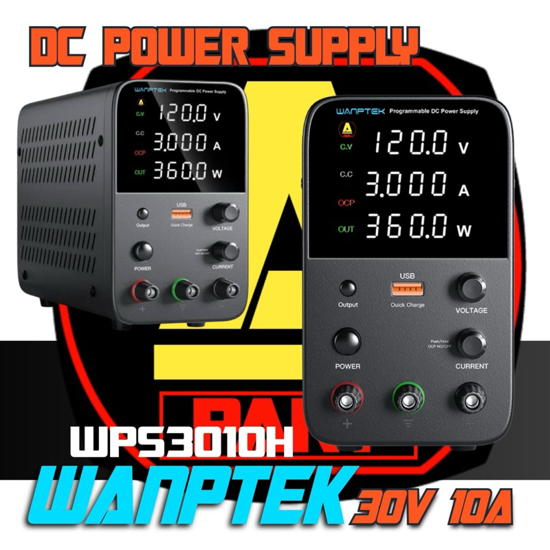 DC POWER SUPPLY WANPTEK WPS3010H 10 AMPERE ORIGINAL