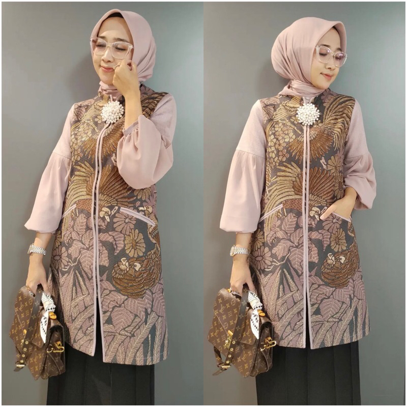 ATASAN BATIK CIREBON | tunik wanita batik fashion
