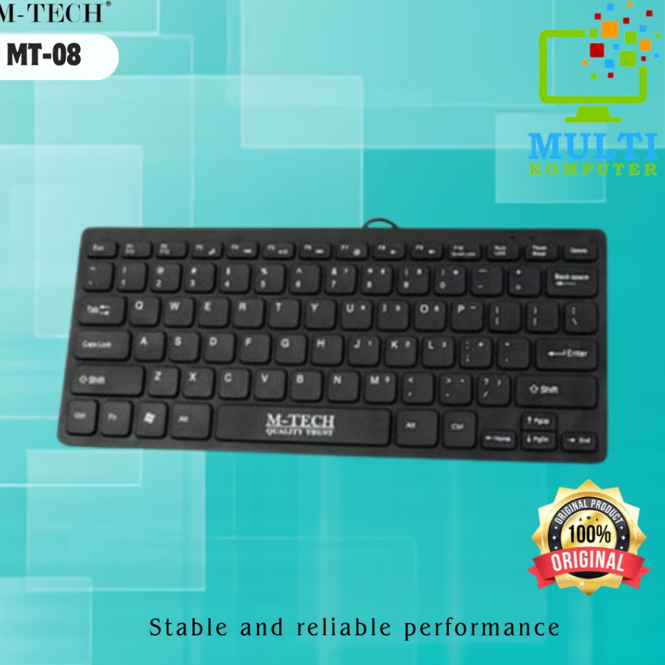 Keyboard Mini MTech MT8 Keyboard External Mini Keyboard Usb Mini MK5