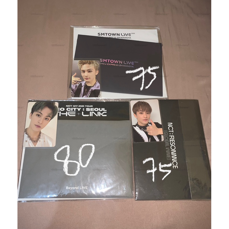 [Ready stock] Official Merchandise Mark lee NCT