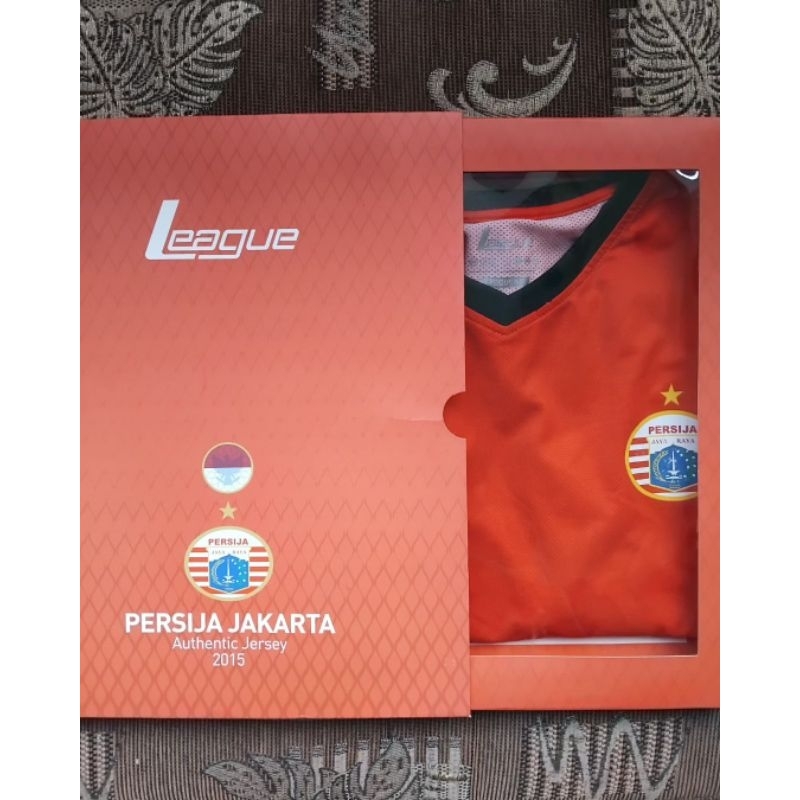 Jersey Baju Bola Persija Jakarta Home Liga 1 2017 Original Player Issue League