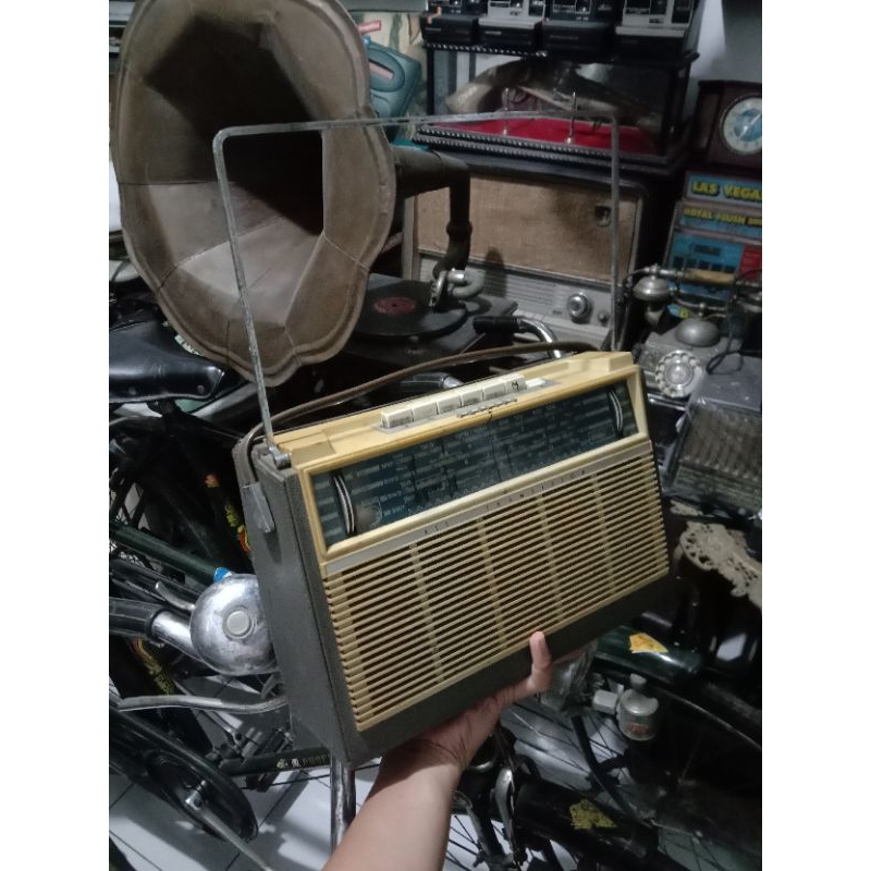 Radio Jadul Radio Antik Philips L4X05T Radio Kuno 1960