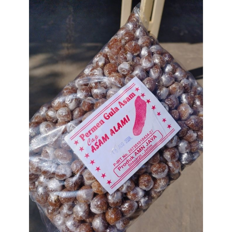 

[1ONS] Permen Gula Asam Jawa Jadul - 100GRAM / Permen Bulat Asem Jawa Manis 1ONS