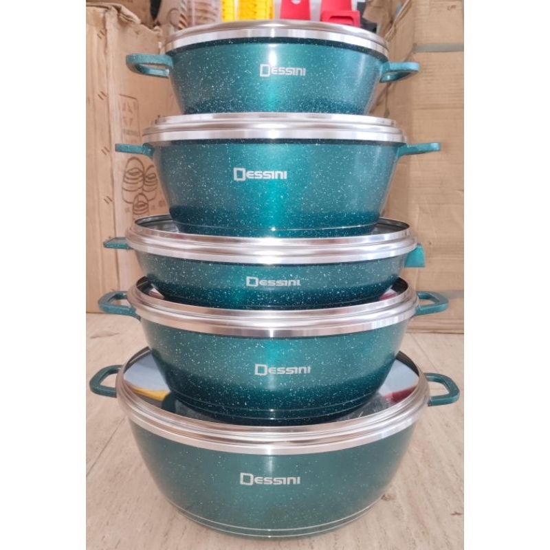 PANCI DESSINI MALAYSIA SET 12 PCS ANTI LENGKET MALAYSIA