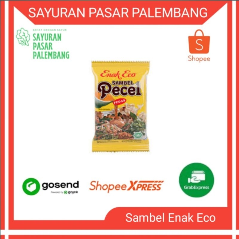 

Sambel Pecel Enak Eco 185 Gram - Sayuran Pasar Palembang