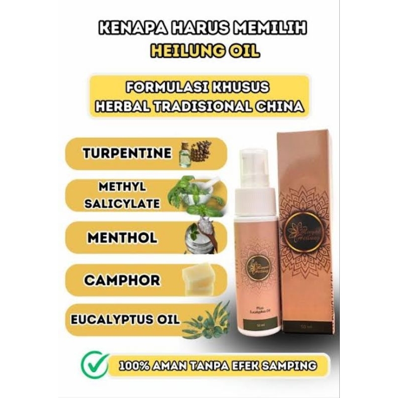 Minyak Heilung BPOM Asli Original Heilung China Herbal