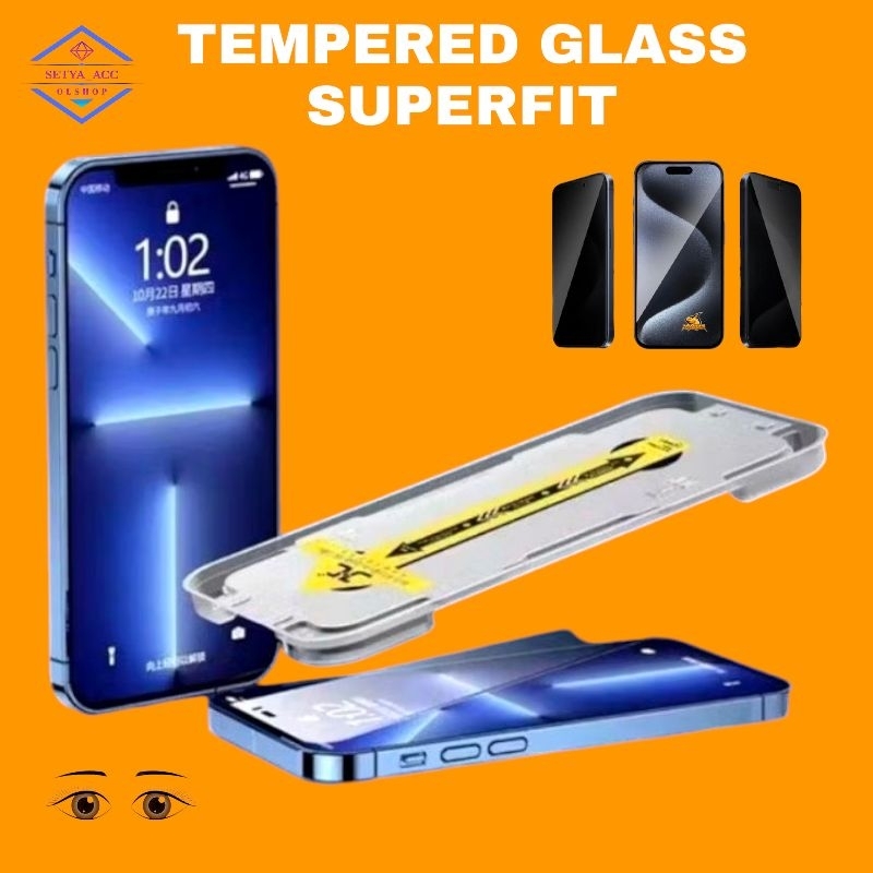 Tempered Glass Superfit Anti Spy Privasi Infinix Hot 11 Hot 11 Play Hot 11s Hot 11s Nfcv Anti Gores 