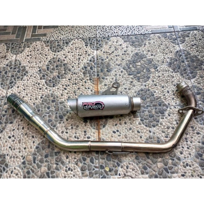 knalpot proliner MX KING original fullsytem