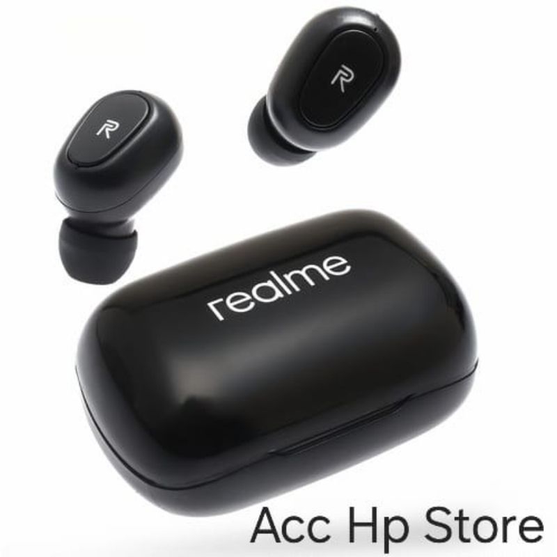 Headset Bluetooth Realme R11 Air Buds Tws  Super Bass 100% Wireless V5.0  Earphone