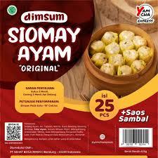 

YAM CHA DIMSUM SIOMAY AYAM ORI [500gr] ISI 25pcs