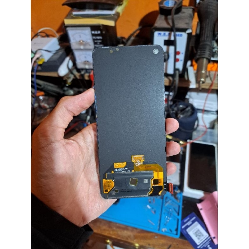 LCD Oppo Reno 6 4G copotan original Minus