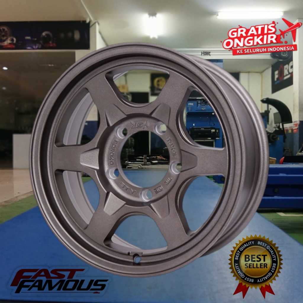 Velg Mobil Jimmy Katana Ascudo Vitara feroza ring 16 baut 5 velg hsr r16