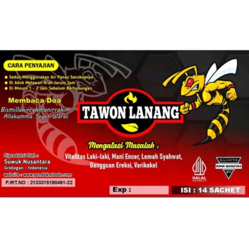 Jamu Tawon Lanang ll jamu_suwuk ll suwuk_nusantara.official571
