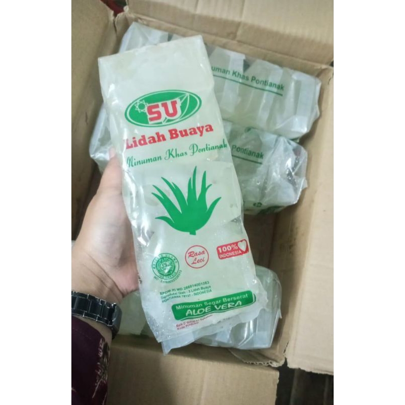 

SU LIDAH BUAYA MINUMAN KHAS PONTIANAK RASA LECI