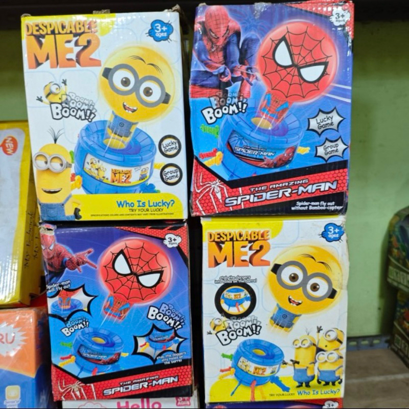 Board Game Pirate Barrel Blackbeard Spiderman Minion Permainan Cafe Board Game Cocok Untuk Cafe Coff