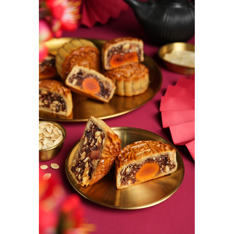 

Mooncake kue bulan SIN LOK YEN rasa gojin isi 4