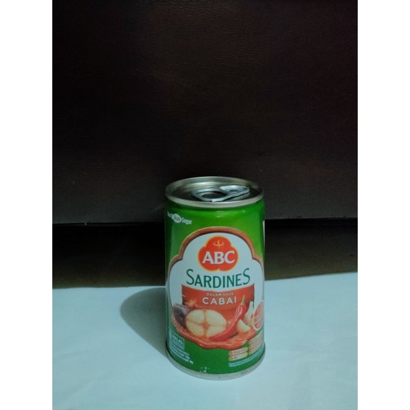 

Sardines/Sarden Kaleng ABC Saus Cabai 155 GR