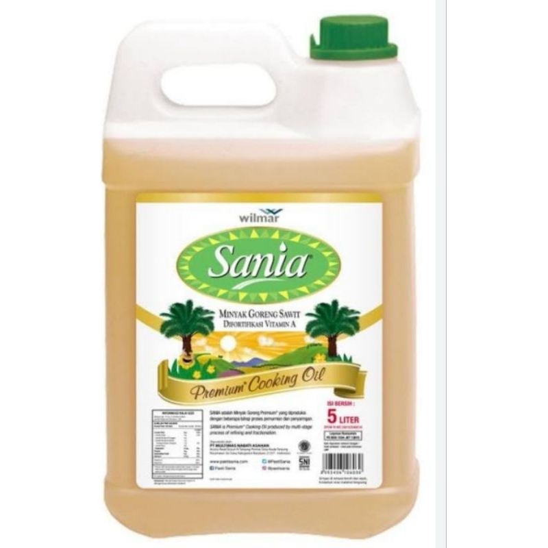 

Sania Minyak Goreng Jerigen 5 liter