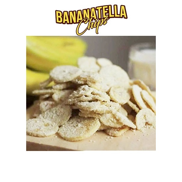 

Bananatella Chips Keripik Pisang 135gr Premium Cokelat Matcha Susu Barbeqeue Keju Stroberi