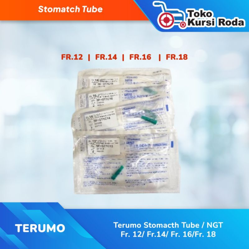 TERUMO Stomacth Tube / NGT Fr. 12/ Fr.14/ Fr.16/ Fr.18