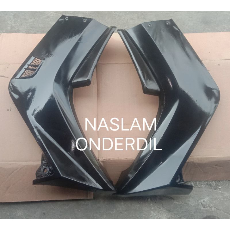 SAYAP SAMPING  KANAN KIRI/SATUSET MOTOR BEBEK FOR YAMAHA JUPITER MX OLD 135CC WARNA HITAM