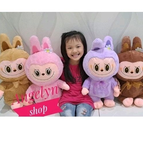 Boneka Labubu the monster exciting macaron viral