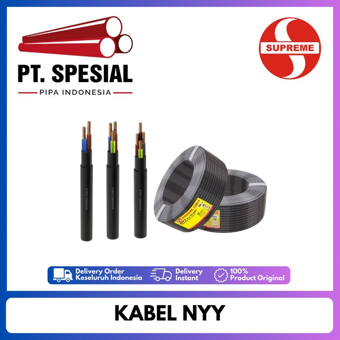 NYY 4×150-300mm Kabel Supreme Tufur / Kabel Listrik Permeter  - 03